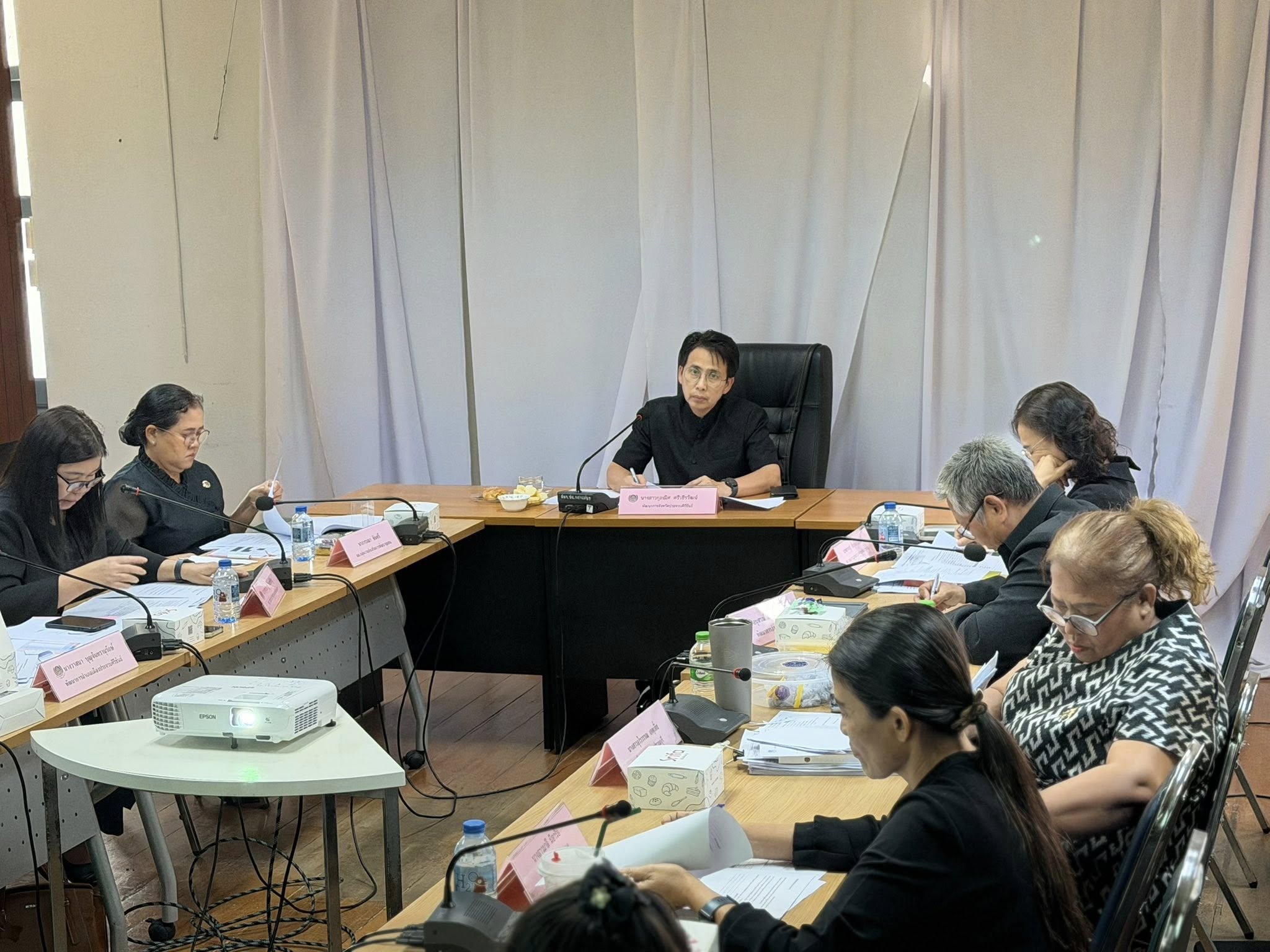 พช.ประจวบฯ ประชุมผู้บริหารงานพัฒนาชุมชน และเจ้าหน้าที่ สำนักงานพัฒนาชุมชนจังหวัดประจวบคีรีขันธ์ ครั้งที่ 2/2569