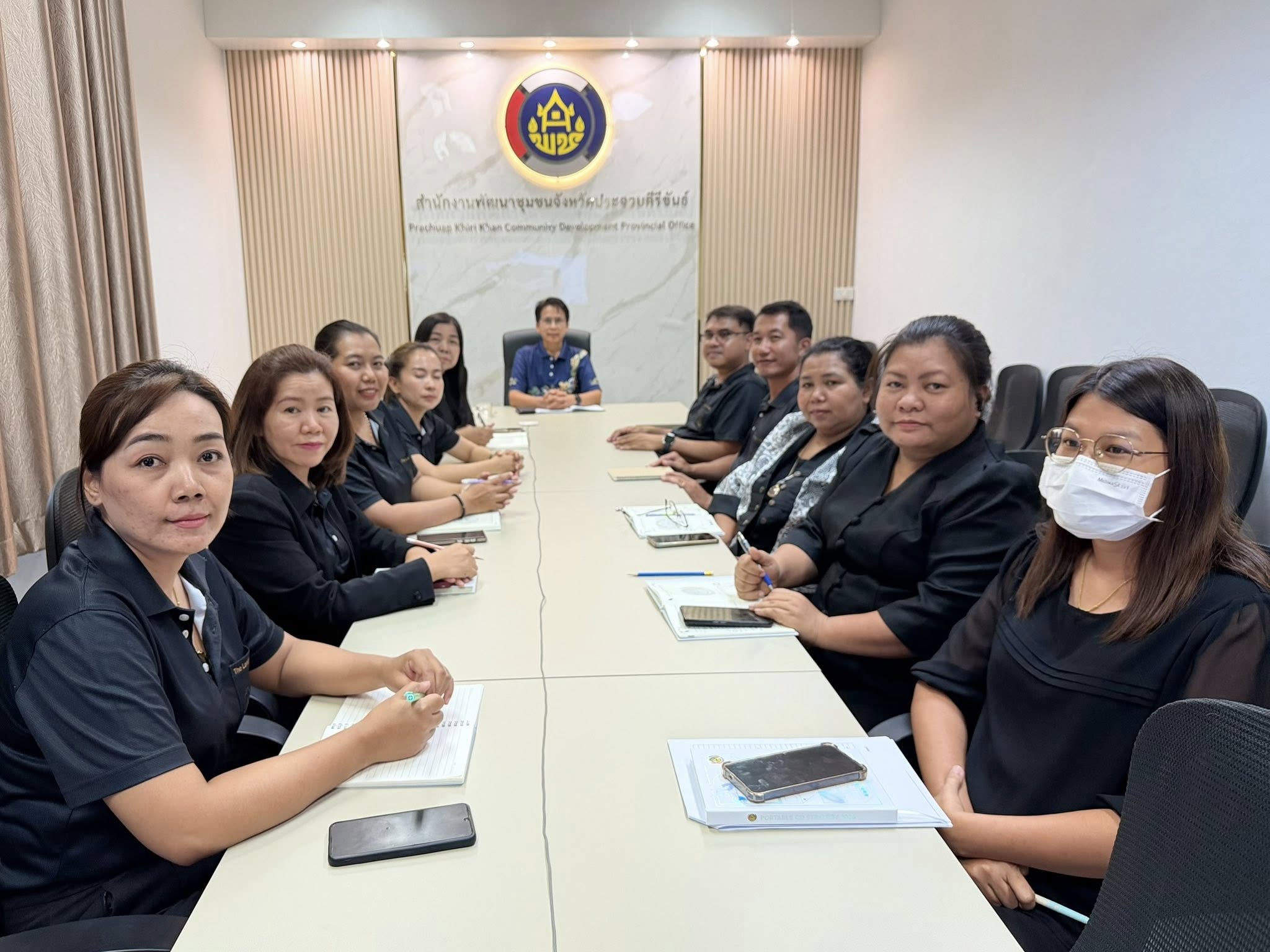 พช.ประจวบฯ ขานรับนโยบายกระทรวงมหาดไทย กำหนดมาตรการรับมือวิกฤตพลังงาน จาก อพช. ผ่านระบบ Vedio Conference