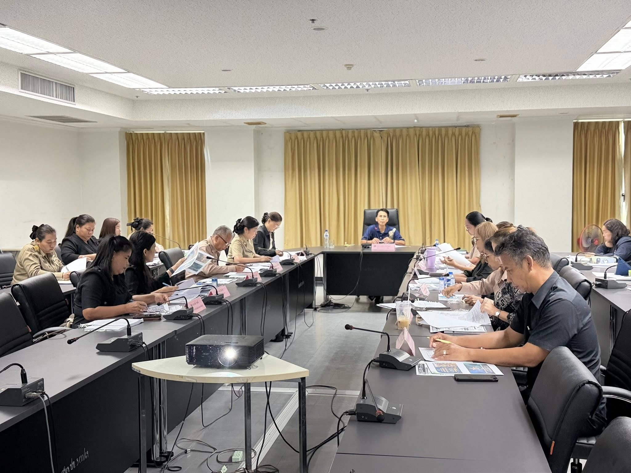 พช.ประจวบฯ ประชุมผู้บริหารงานพัฒนาชุมชน และเจ้าหน้าที่ สำนักงานพัฒนาชุมชนจังหวัดประจวบคีรีขันธ์ ครั้งที่ 4/2569