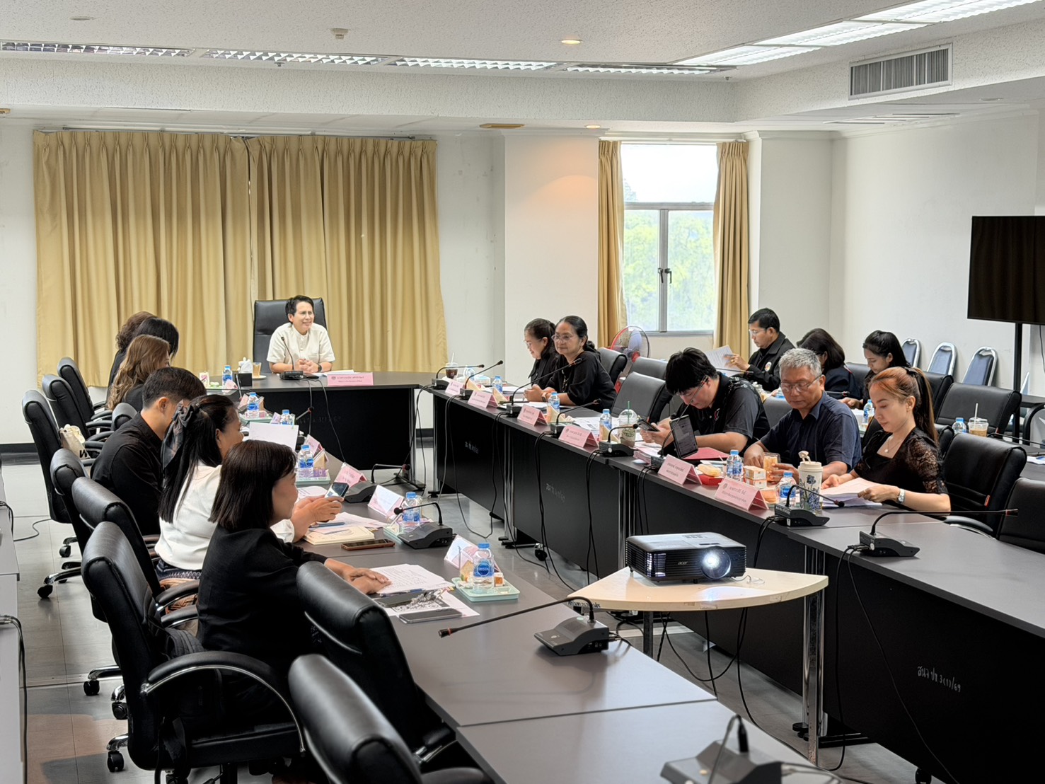 พช.ประจวบฯ ประชุมผู้บริหารงานพัฒนาชุมชน และเจ้าหน้าที่ สำนักงานพัฒนาชุมชนจังหวัดประจวบคีรีขันธ์ ครั้งที่ 6/2569
